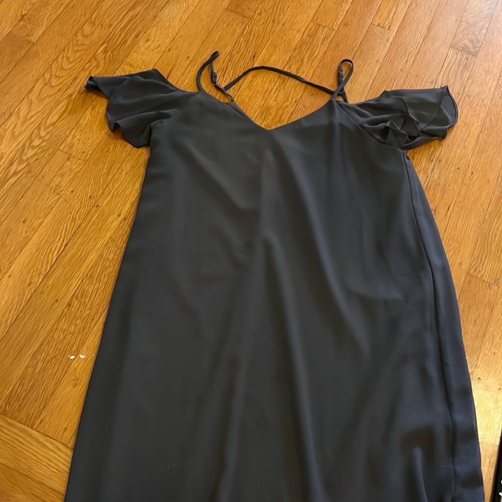 Gray Naked Zebra Dress Small